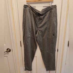 Spyder Active Pull On Jogger Sweat Pants Mens size XXL Gray